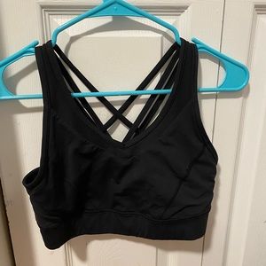 Lululemon Black Sports Bra